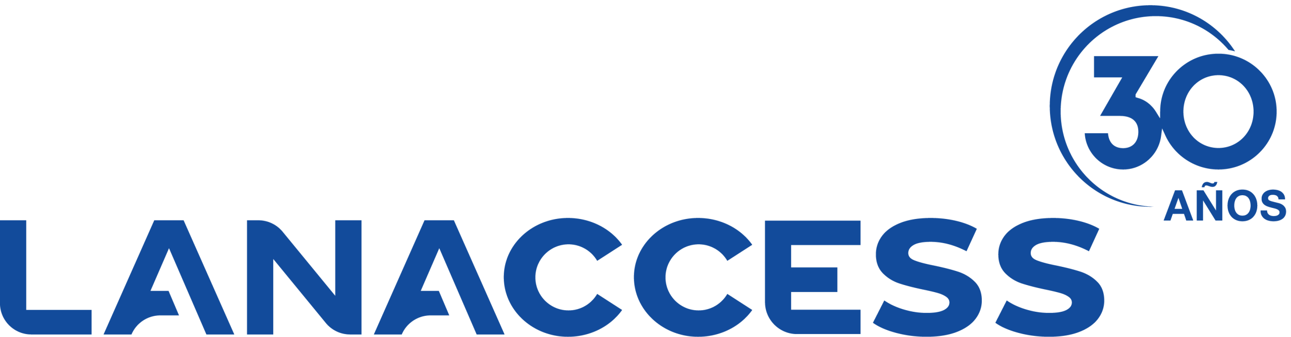 Lanaccess 30th anniversary logo