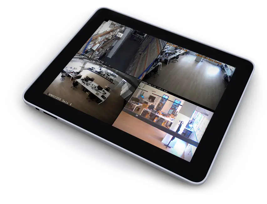 Tablet touch Lanaccess