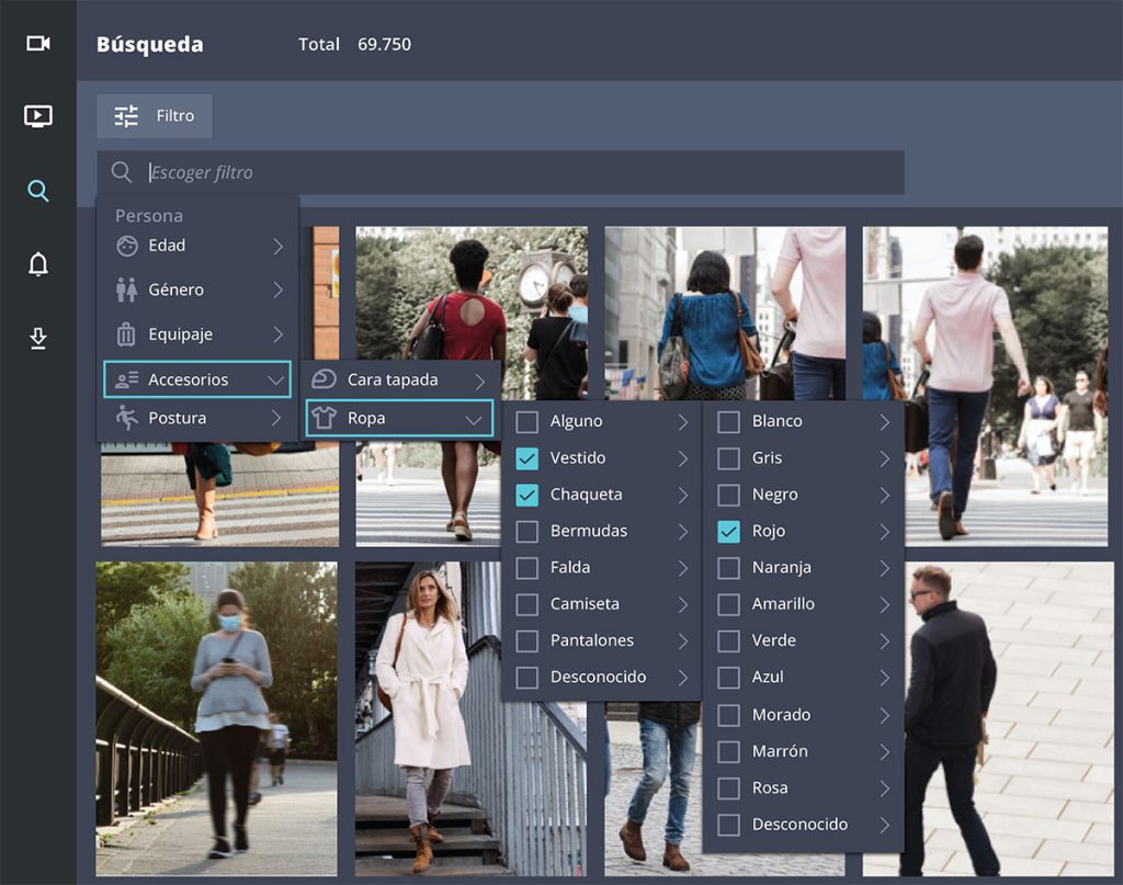 analítica de vídeo Lanaccess Suite