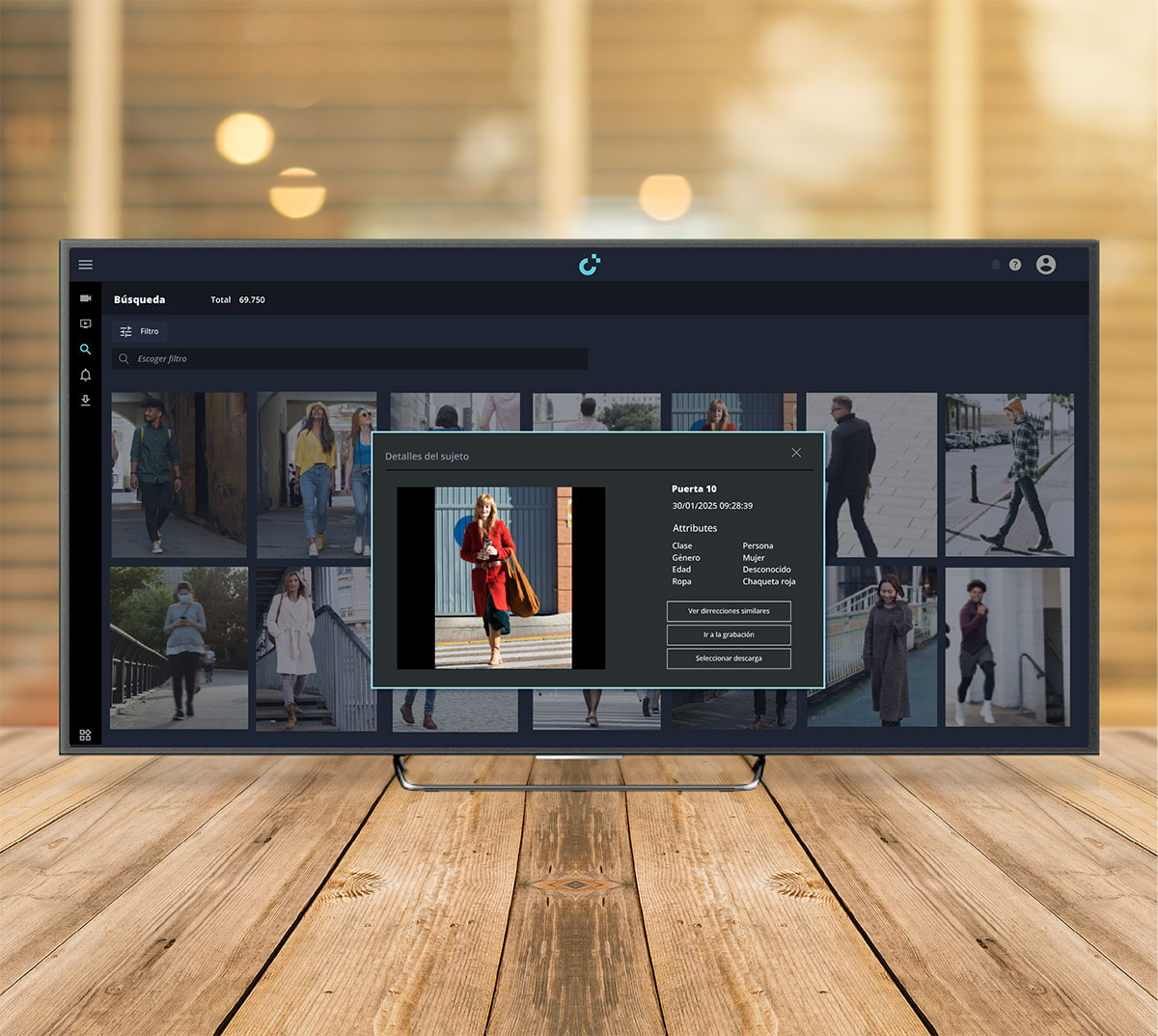 analítica de video avanzada Lanaccess Suite v1